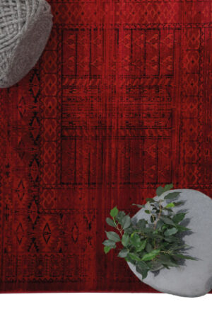 Κλασικό χαλί Afgan 7504H D.RED Royal Carpet - 240 x 300 cm - Image 3